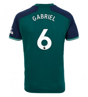 Arsenal Gabriel Magalhaes #6 Tredje Tröja 2023-24 Kortärmad